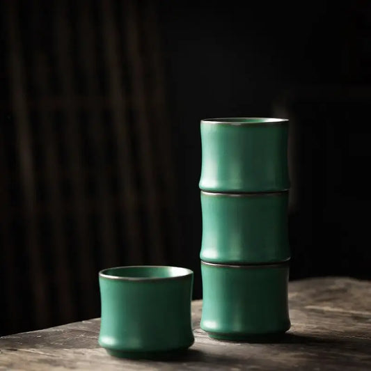 Bamboo Shape Tea Cup